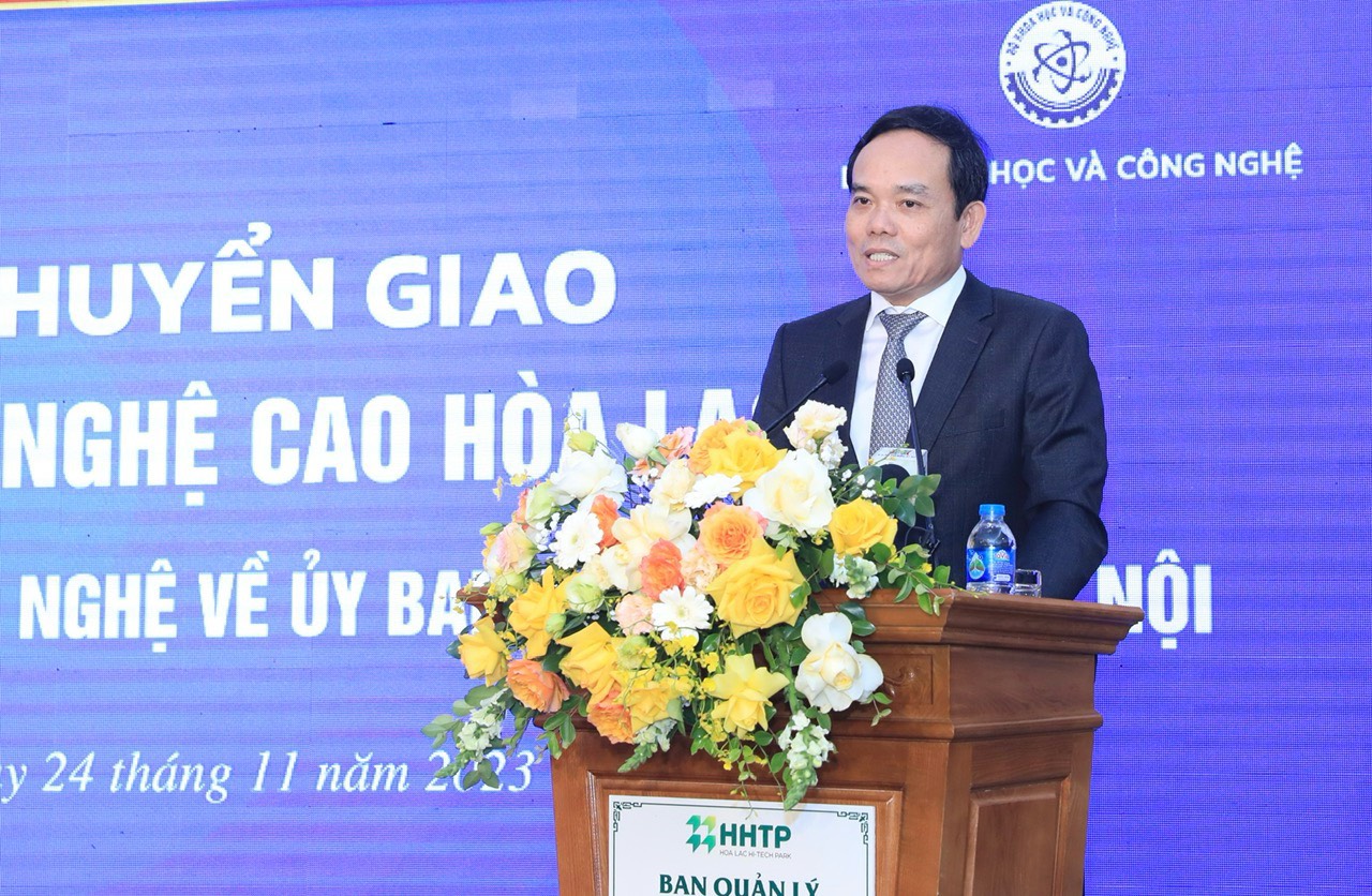 Chuyển giao Khu Công nghệ cao Hòa Lạc từ Bộ Khoa học và Công nghệ về UBND thành phố Hà Nội